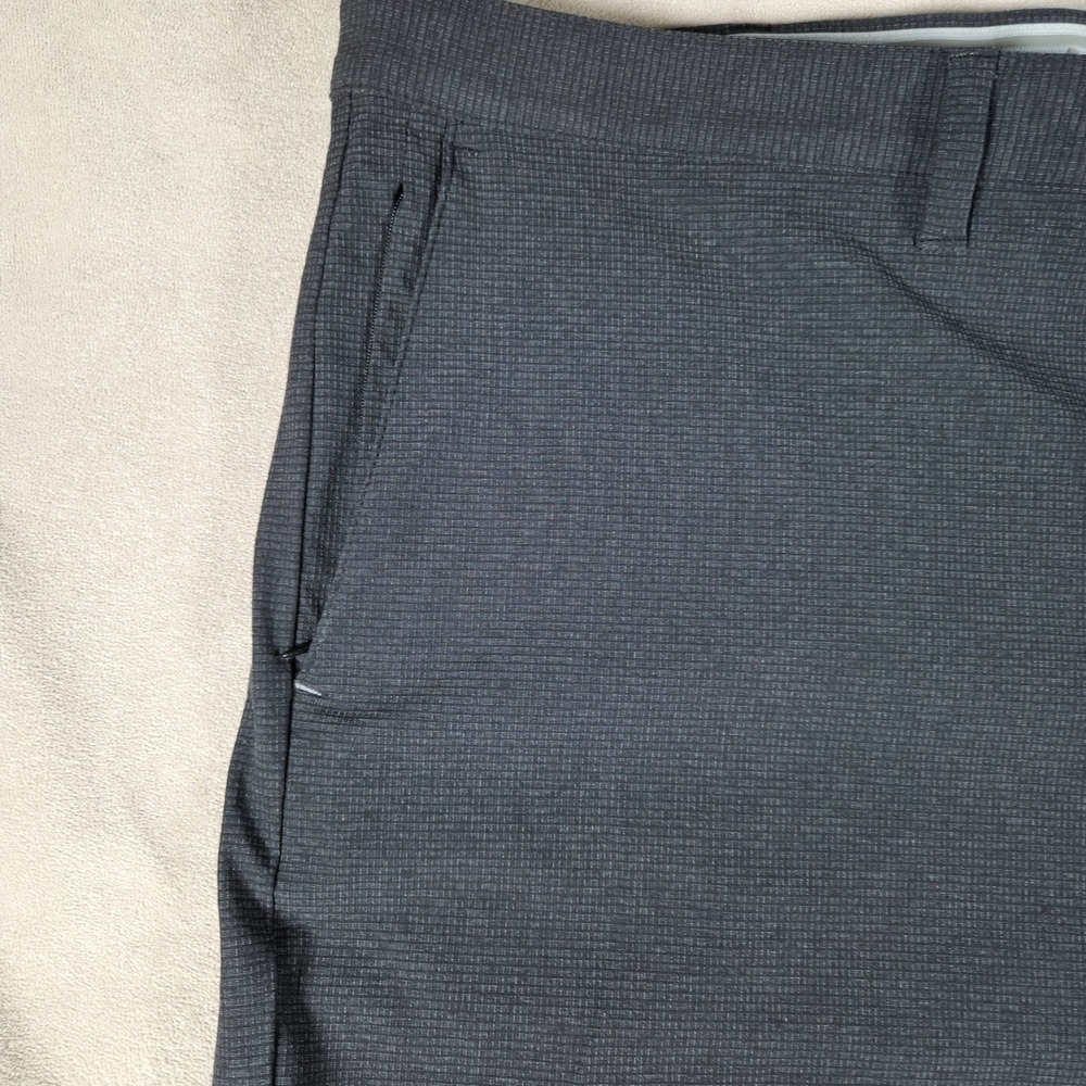 Tommy Bahama Chip Shot Short Dark Grey Textured Performance Golf Shorts 48RG - Picture 5 of 10